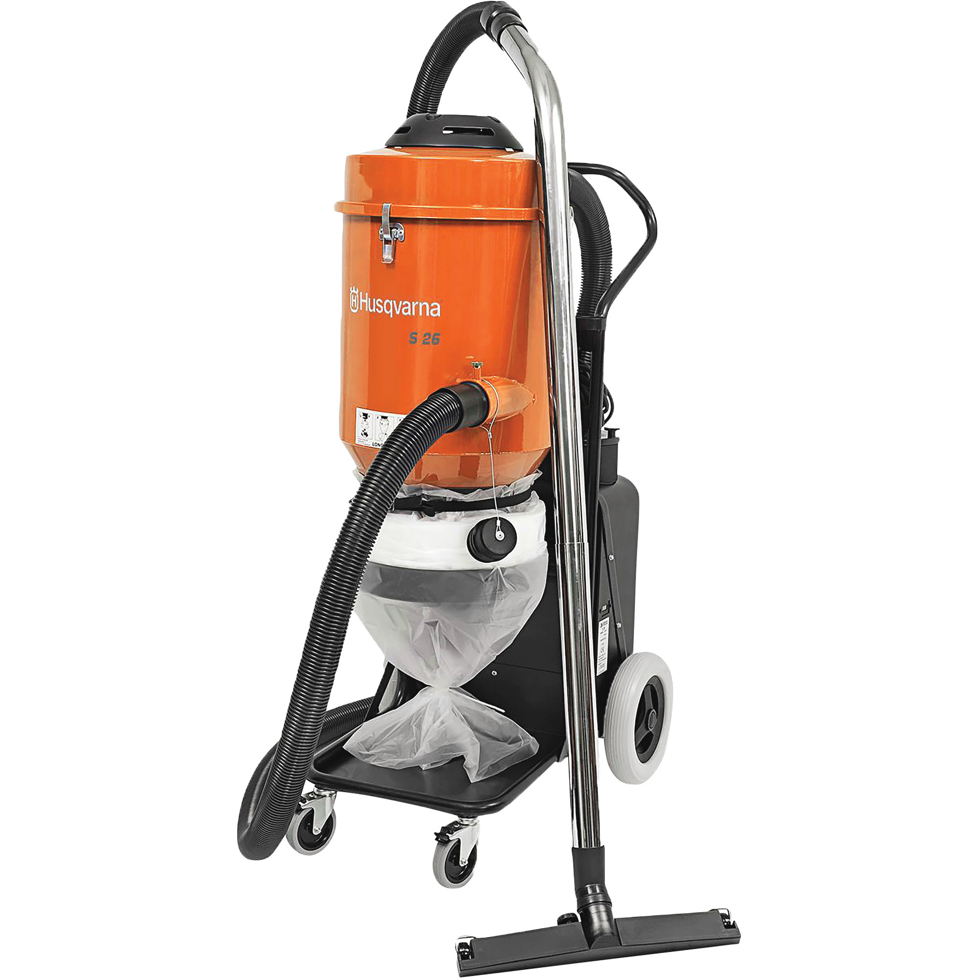 Husqvarna S26 Single-Phase HEPA Dust Extractor, 258 CFM, Model# S26